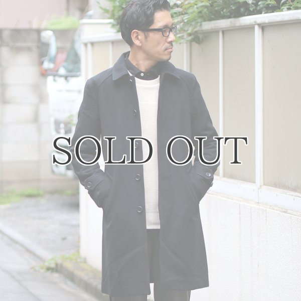 画像8: 610gウールメルトンステンカラーコート 【送料無料】 / Audience (8)