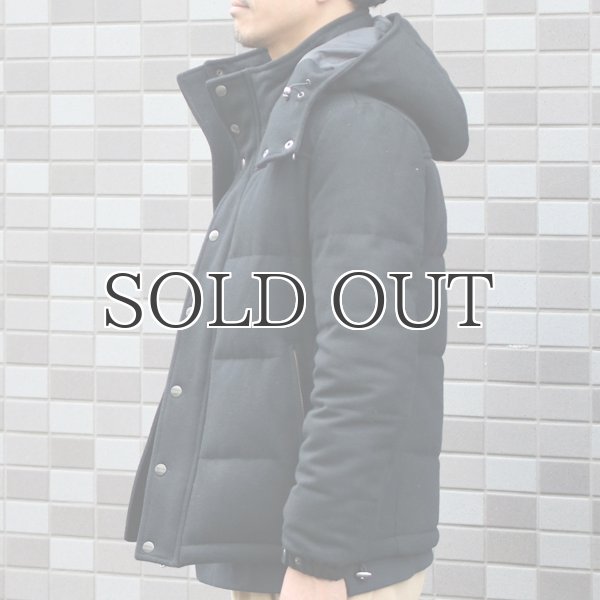 画像7: 610gウールメルトン 脱着フード ダウンジャケット / Audience (7)