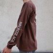 画像7: BRONZE AGE（ブロンズエイジ）16/-天竺 プリント L/S TEE/ Audience (7)