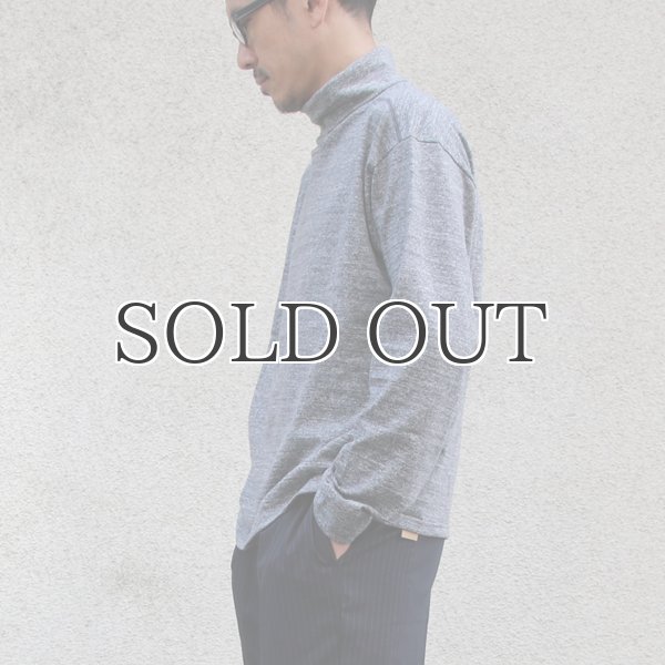 画像4: Riding High / LOOPWHEEL HIGH NECK L/S TEE（R185-0106B）【MADE IN JAPAN】『日本製』 (4)