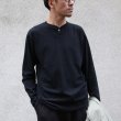 画像9: コーマ天竺コンチョ釦ヘンリーネック L/S Tee【MADE IN JAPAN】/ Upscape Audience (9)