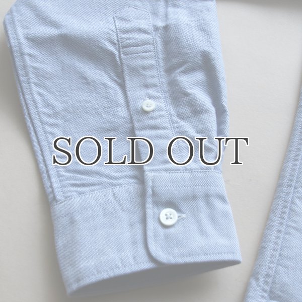 画像8: SONTAKU【ソンタク】/ 洗いざらしOxford-バンドカラーシャツ（891HD26017）【MADE IN JAPAN】『日本製』 (8)