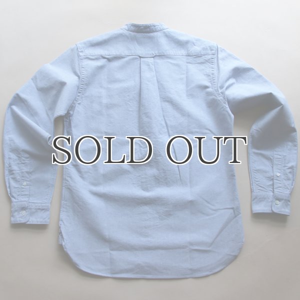 画像11: SONTAKU【ソンタク】/ 洗いざらしOxford-バンドカラーシャツ（891HD26017）【MADE IN JAPAN】『日本製』 (11)