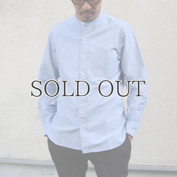 画像3: SONTAKU【ソンタク】/ 洗いざらしOxford-バンドカラーシャツ（891HD26017）【MADE IN JAPAN】『日本製』 (3)