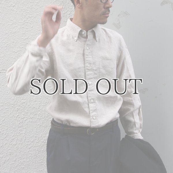 画像3: SONTAKU【ソンタク】/ ジャパンリネンBDシャツ【MADE IN JAPAN】『日本製』【送料無料】 (3)