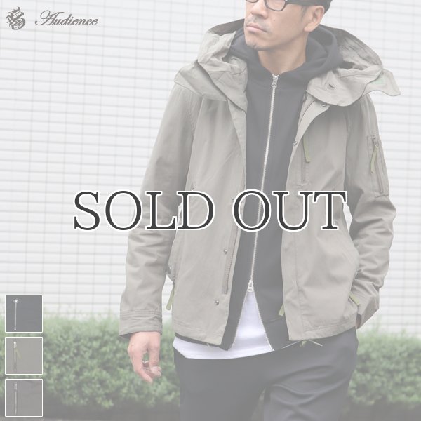 画像1: 高密度C/NクロスモダンM-51ショートブルゾン 【送料無料】 / Audience (1)