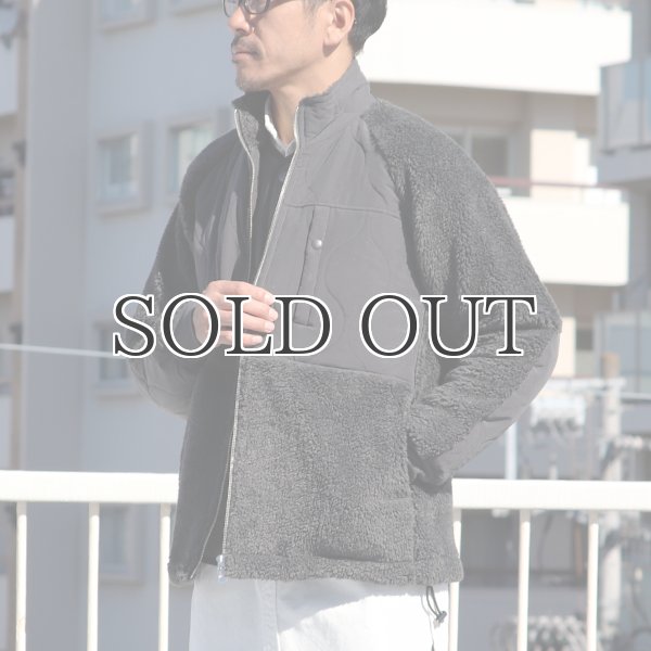 画像15: 【Lanificio Becagli（ベッカリー）】トスカーナボア ラグラン スタンドZIP ジャケット【MADE IN JAPAN】『日本製』/ Upscape Audience (15)