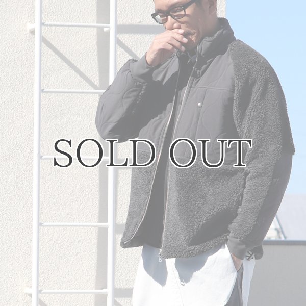 画像13: 【Lanificio Becagli（ベッカリー）】トスカーナボア ラグラン スタンドZIP ジャケット【MADE IN JAPAN】『日本製』/ Upscape Audience (13)