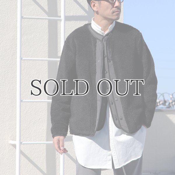 画像14: 【Lanificio Becagli（ベッカリー）】トスカーナボア スナップジャケット【MADE IN JAPAN】『日本製』/ Upscape Audience (14)