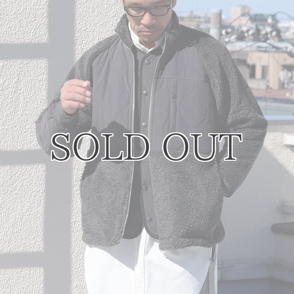 画像12: 【Lanificio Becagli（ベッカリー）】トスカーナボア ラグラン スタンドZIP ジャケット【MADE IN JAPAN】『日本製』/ Upscape Audience (12)