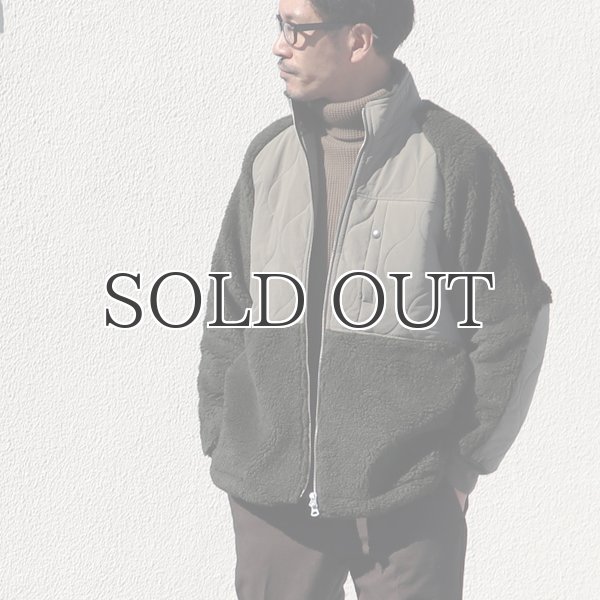 画像9: 【Lanificio Becagli（ベッカリー）】トスカーナボア ラグラン スタンドZIP ジャケット【MADE IN JAPAN】『日本製』/ Upscape Audience (9)