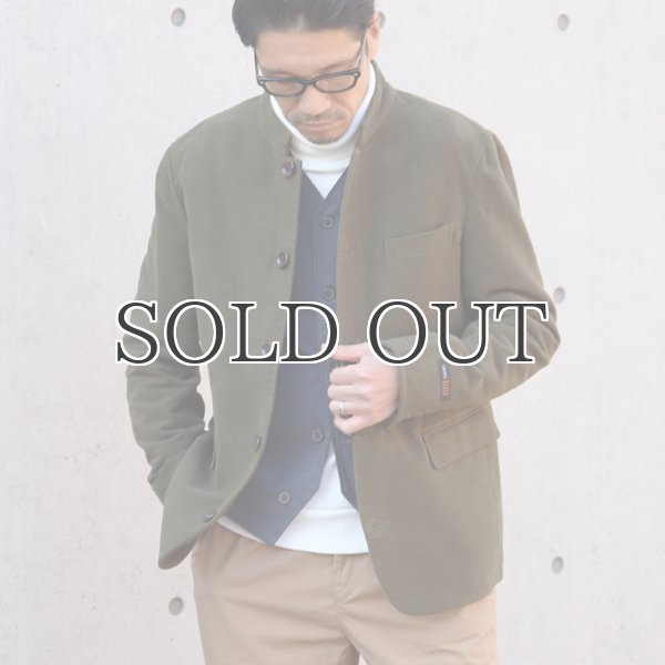 画像3: イタリアBESTEモールスキンマオカラー ジャケット / Audience (3)