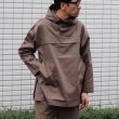 画像6: グロッシーツイル サイドスリット アノラックパーカ-【MADE IN JAPAN】『日本製』/ Upscape Audience (6)