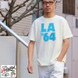 画像1: 【RE PRICE/価格改定】Riding High / 12/-JERSEY FLOCKY PRINT S/S TEE (LA64)【MADE IN JAPAN】『日本製』 (1)