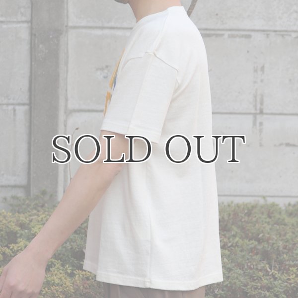 画像7: Riding High / 12/-JERSEY FLOCKY PRINT S/S TEE (ALOHA)【MADE IN JAPAN】『日本製』 (7)