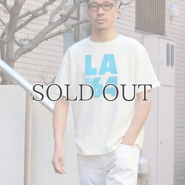 画像8: 【RE PRICE/価格改定】Riding High / 12/-JERSEY FLOCKY PRINT S/S TEE (LA64)【MADE IN JAPAN】『日本製』 (8)