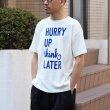 画像6: Riding High / 12/-JERSEY FLOCKY PRINT S/S TEE (HURRY UP)【MADE IN JAPAN】『日本製』 (6)
