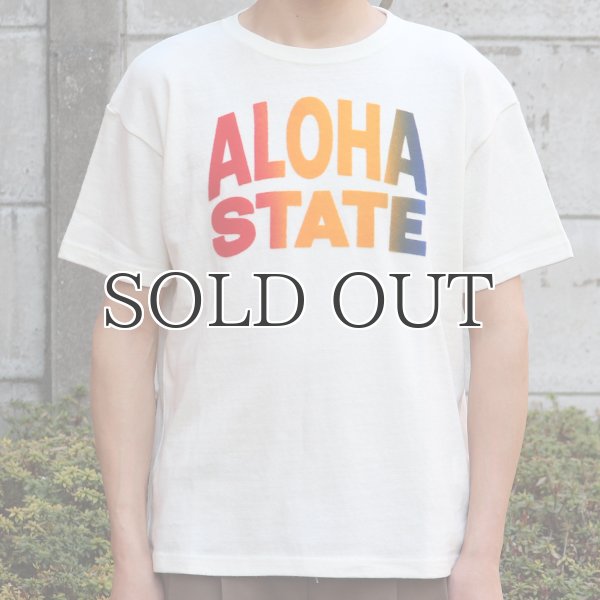 画像5: Riding High / 12/-JERSEY FLOCKY PRINT S/S TEE (ALOHA)【MADE IN JAPAN】『日本製』 (5)