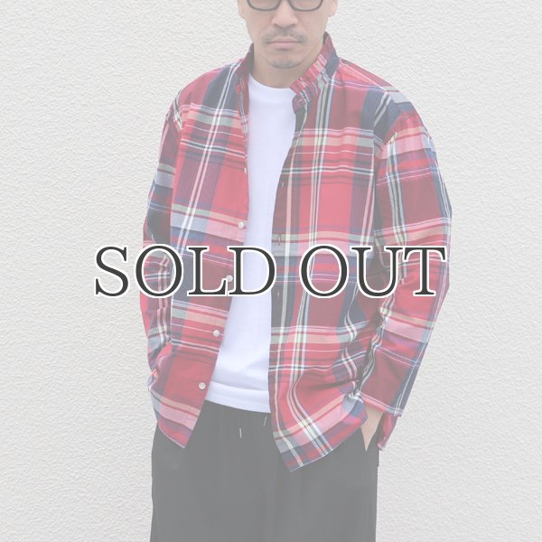 画像10: 【価格改定/RE PRICE】マドラス大判チェックスタンドスモールカラー シャツジャケット【MADE IN JAPAN】『日本製』/ Upscape Audience (10)