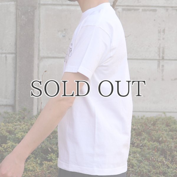 画像8: RIDING HIGH×EGG SNDWCH LABEL/ HANDWRITING STYLE PRINT TEE(ARMY) (8)