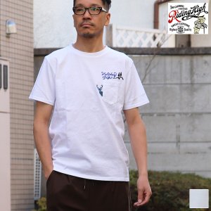 画像:  【RE PRICE/価格改定】Riding High / 18/-JERSEY P&E POCKET TEE(HOLIDY BEST)【MADE IN JAPAN】『日本製』