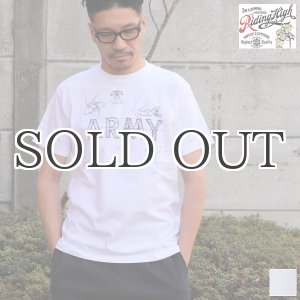 画像: RIDING HIGH×EGG SNDWCH LABEL/ HANDWRITING STYLE PRINT TEE（ARMY）