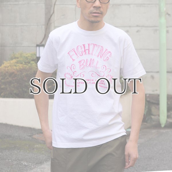 画像7: 【RE PRICE/価格改定】RIDING HIGH×EGG SNDWCH LABEL/ HANDWRITING STYLE PRINT TEE（FIGHTING） (7)