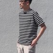 画像5: 【RE PRICE/価格改定】Basque 10オンス ( バスク天竺 )無地＆ボーダービッグポケT【MADE IN JAPAN】『日本製』/ Upscape Audience (5)