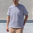 画像13: 【RE PRICE/価格改定】Basque 10オンス ( バスク天竺 )無地＆ボーダービッグポケT【MADE IN JAPAN】『日本製』/ Upscape Audience (13)