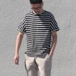 画像8: 【RE PRICE/価格改定】Basque 10オンス ( バスク天竺 )無地＆ボーダービッグポケT【MADE IN JAPAN】『日本製』/ Upscape Audience (8)