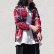 画像8: 【価格改定/RE PRICE】マドラス大判チェックスタンドスモールカラー シャツジャケット【MADE IN JAPAN】『日本製』/ Upscape Audience (8)
