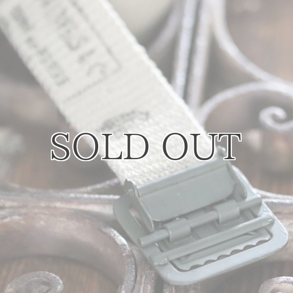 画像8: DEAD STOCK/FRENCH OPEN BUCKLE CANVAS BELT (フランス陸軍 オープンバックル キャンバスペルト) (8)