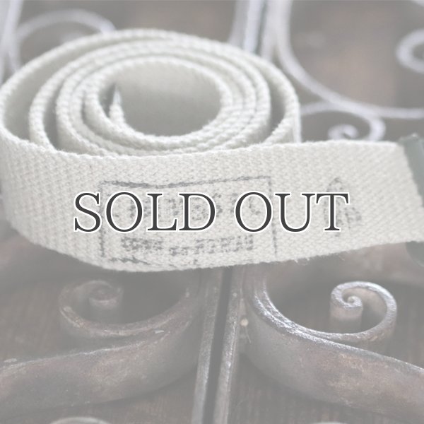 画像6: DEAD STOCK/FRENCH OPEN BUCKLE CANVAS BELT (フランス陸軍 オープンバックル キャンバスペルト) (6)