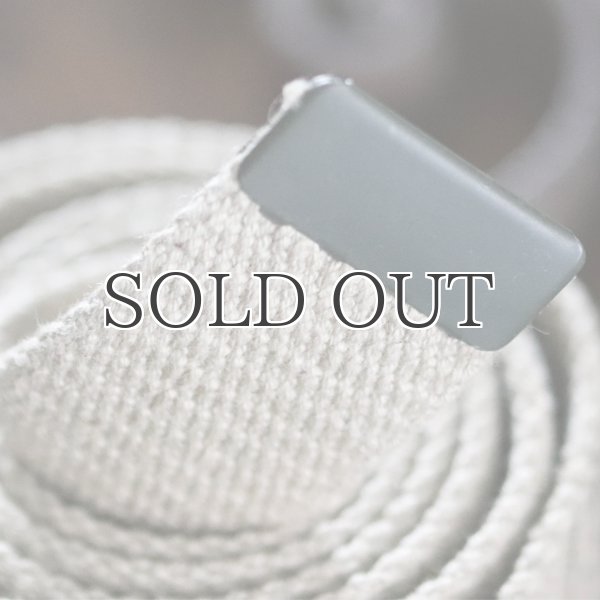 画像5: DEAD STOCK/FRENCH OPEN BUCKLE CANVAS BELT (フランス陸軍 オープンバックル キャンバスペルト) (5)
