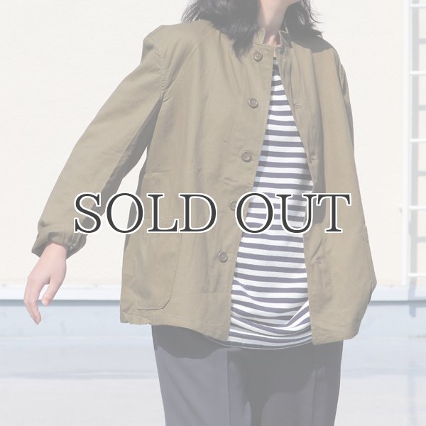 画像11: DEAD STOCK / 50's MaoCollor Jacket(50's チェコ軍 マオカラージャケット) (11)