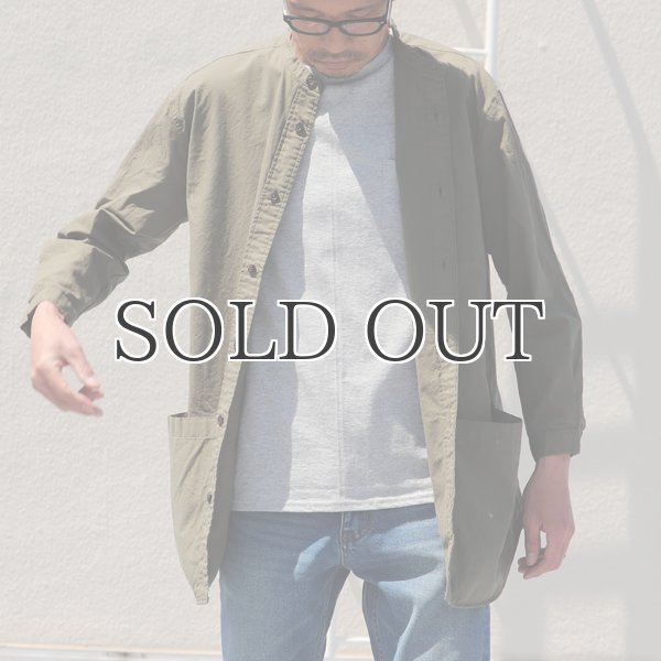 画像9: ミラクルコットンダンガリー  バンドカラーツール ポケシャツ『日本製』Upscape Audience (9)