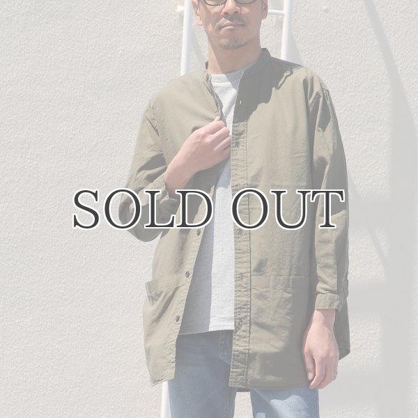 画像8: ミラクルコットンダンガリー  バンドカラーツール ポケシャツ『日本製』Upscape Audience (8)