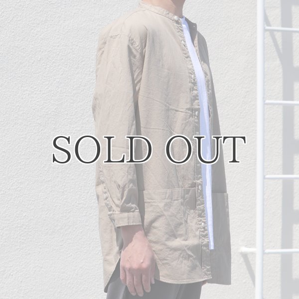 画像14: ミラクルコットンダンガリー  バンドカラーツール ポケシャツ『日本製』Upscape Audience (14)