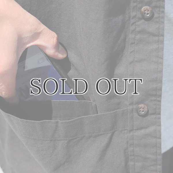 画像18: ミラクルコットンダンガリー  バンドカラーツール ポケシャツ『日本製』Upscape Audience (18)