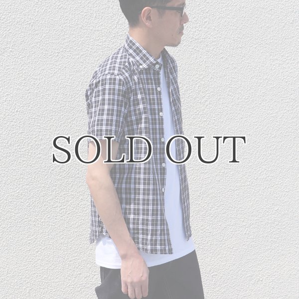 画像8: ワイドスプレッドボタンダウンカラー半袖シャツ【MADE IN JAPAN】『日本製』/ Upscape Audience (8)