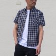画像3: ワイドスプレッドボタンダウンカラー半袖シャツ【MADE IN JAPAN】『日本製』/ Upscape Audience (3)