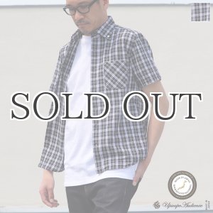 画像: ワイドスプレッドボタンダウンカラー半袖シャツ【MADE IN JAPAN】『日本製』/ Upscape Audience