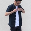 画像4: コーマタイプライターバンドカラーS/Sシャツ【MADE IN JAPAN】『日本製』/ Upscape Audience (4)