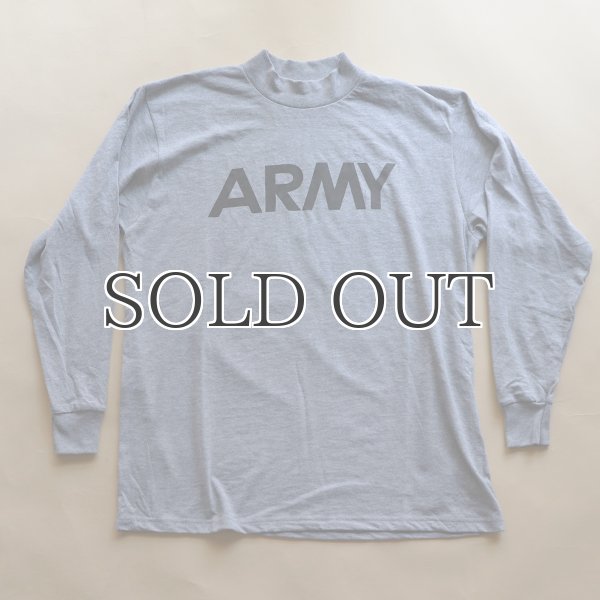 画像10: DEAD STOCK /SOFFE ARMY Mock neck Long Sleeve Print T-shirt(モックネック ロングスリーブ プリントTシャツ) (10)