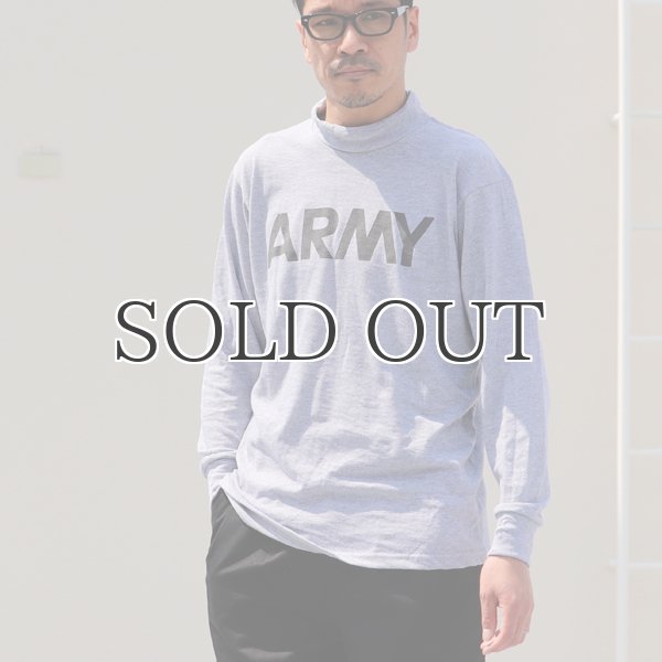 画像7: DEAD STOCK /SOFFE ARMY Mock neck Long Sleeve Print T-shirt(モックネック ロングスリーブ プリントTシャツ) (7)