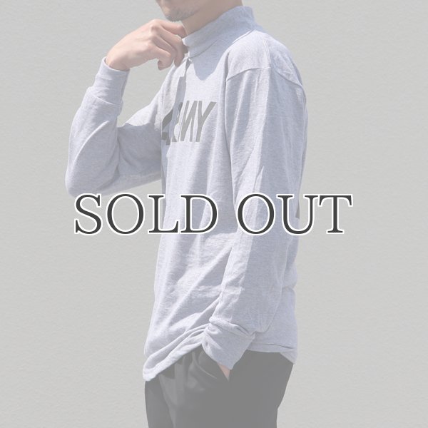 画像5: DEAD STOCK /SOFFE ARMY Mock neck Long Sleeve Print T-shirt(モックネック ロングスリーブ プリントTシャツ) (5)