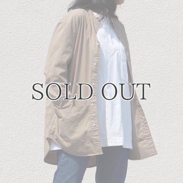 画像12: ミラクルコットンダンガリー  バンドカラーツール ポケシャツ『日本製』Upscape Audience (12)