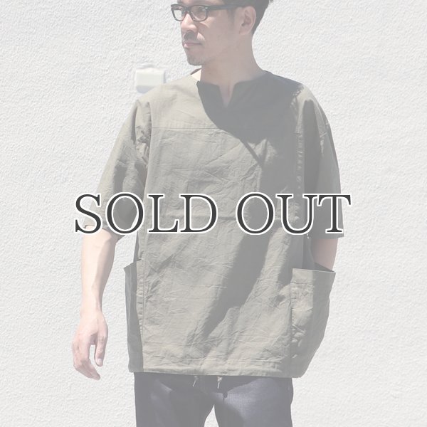 画像3: ミラクルコットンダンガリー  ツールポケ キーネック ビッグTシャツ『日本製』Upscape Audience (3)