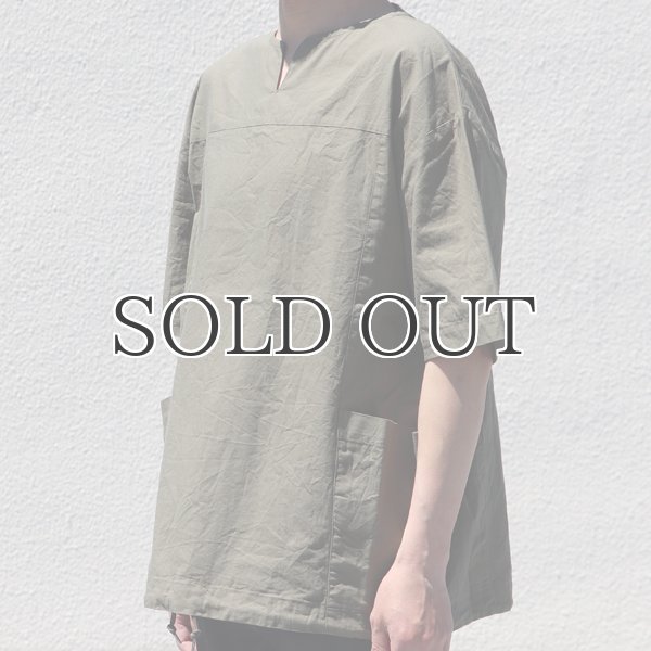 画像12: ミラクルコットンダンガリー  ツールポケ キーネック ビッグTシャツ『日本製』Upscape Audience (12)