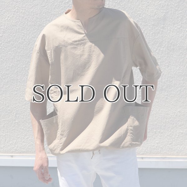 画像4: ミラクルコットンダンガリー  ツールポケ キーネック ビッグTシャツ『日本製』Upscape Audience (4)